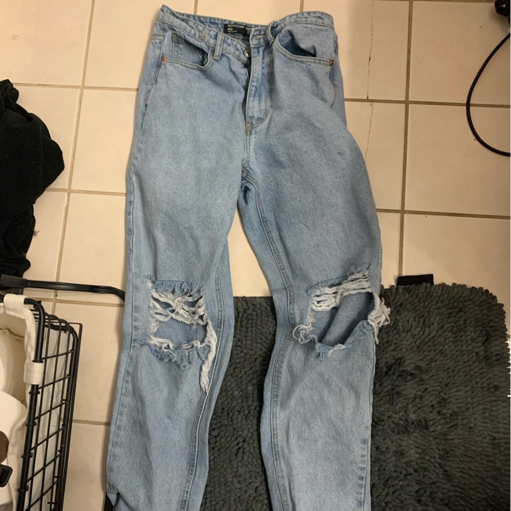 pretty little thing mom jeans